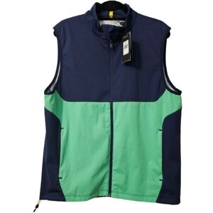 RLX Golf Ralph Lauren Torrey Pines Water Repellent Stretch Full Zip Vest